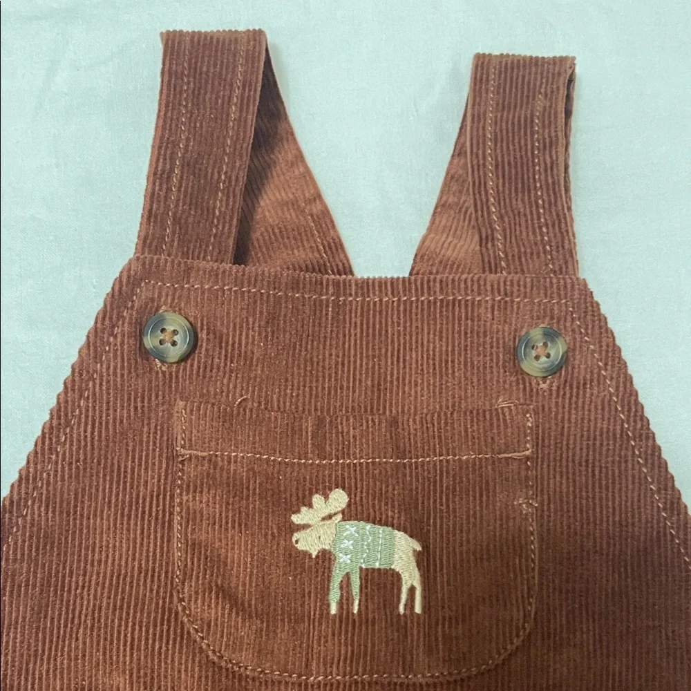 Carter's Brown Corduroy Overalls